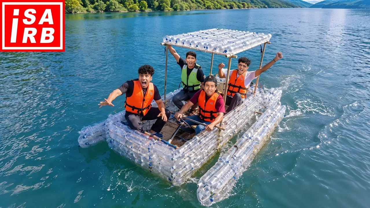BINA BOAT PAKAI BOTOL AIR !!