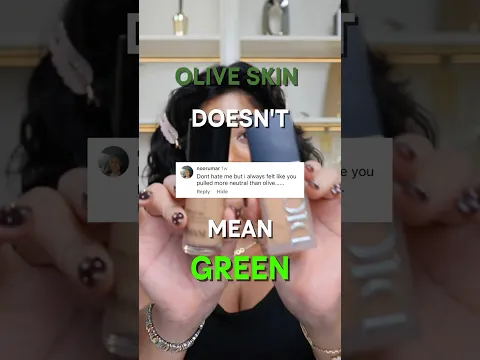 CLEARING UP MISCONCEPTIONS ABOUT OLIVE SKIN 🫒🫠