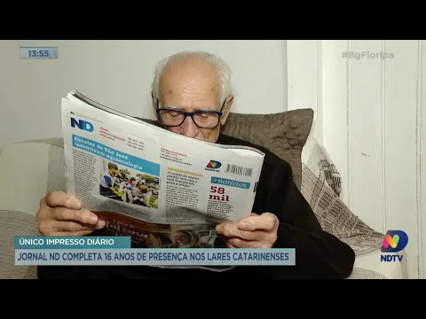 Jornal ND completa 16 anos de presença nos lares de SC
