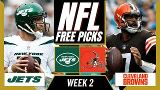 JETS vs BROWNS NFL Picks and Predictions Week 2 NFL Free Picks Today