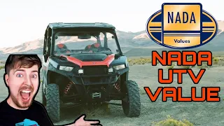 NADA UTV Value Guide 2024 don t miss this Best UTV valuation Guide