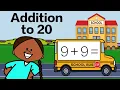 Addition to 20 Fact Fluency Back to School Brain Break