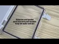 Hinged Junction Box with Clear Cover IP65 Waterproof ABS Enclosure LMioEtool LeMotech