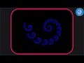 Spiral of Spirals Python Turtle