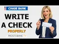 How to Write a Chase Check Example and Guide on How to Fill and Sign a Chase Check Over
