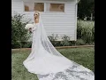 Mermaid Wedding Dress with Custom Sleeves - Made with Love Bridal Penny