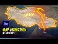 Make documentary maps like Vox Johnny Harris After Effects