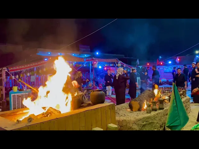 ⁣قبل قليل البصرة - قضاء المدينة مسيرة زوار الاربعين 1444 هــــ 2022 م