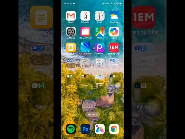 Launcher iOS 16 для Андроид – Видеообзор