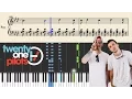 Download Lagu twenty one pilots: Air Catcher - Piano Tutorial + Sheets