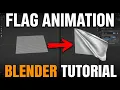 Realistic Flag Animation in Blender