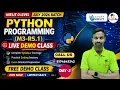 NIELIT O Level Python Programming M3-R5 1 Introduction to Python July 2026 Batch GyanXp