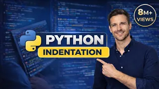 Python tutorial for beginners Indentation with IDE