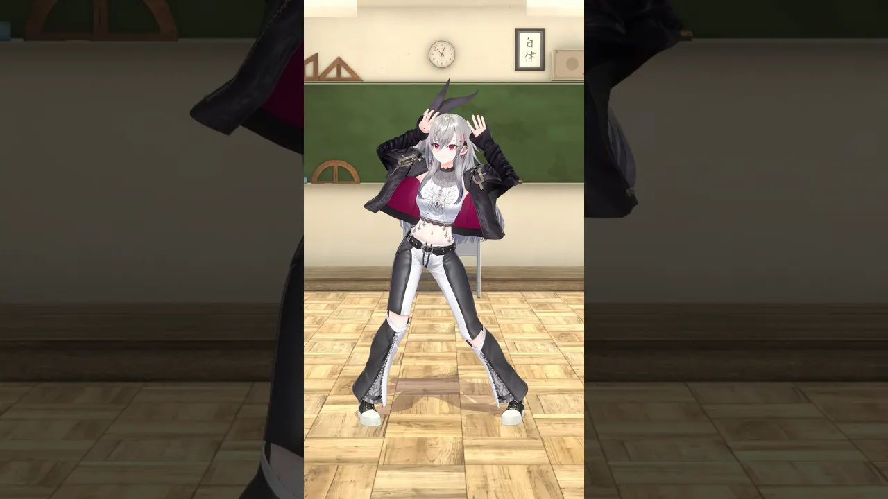 リオナが生徒会だったら何してそう？☺️ #vtuber #shorts #dance