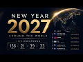 New Year 2027 LIVE Countdown Every Time Zone Stream