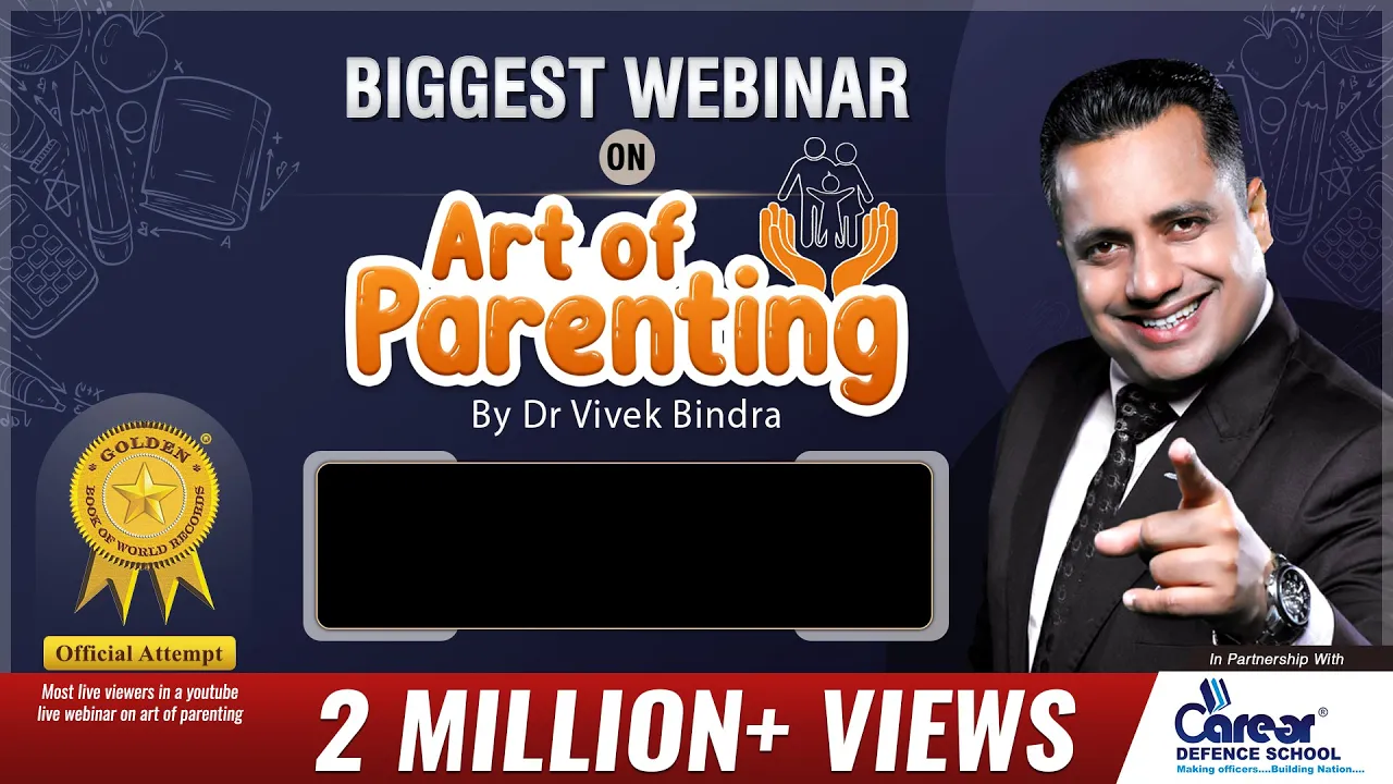 Biggest Seminar On Art Of Parenting | 21 Powerful Strategies | World Record Attempt| Dr Vivek Bindra