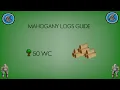 Ironman Mahogany Logs Guide Top 3 Methods OSRS Construction