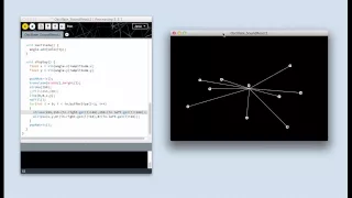 Processing and Minim Library Monitor Input Example