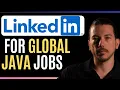 How to Prepare Your LinkedIn for International Recruiters as a Java Dev - Live