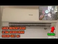 Cara menentukan letak kebocoran freon unit ac