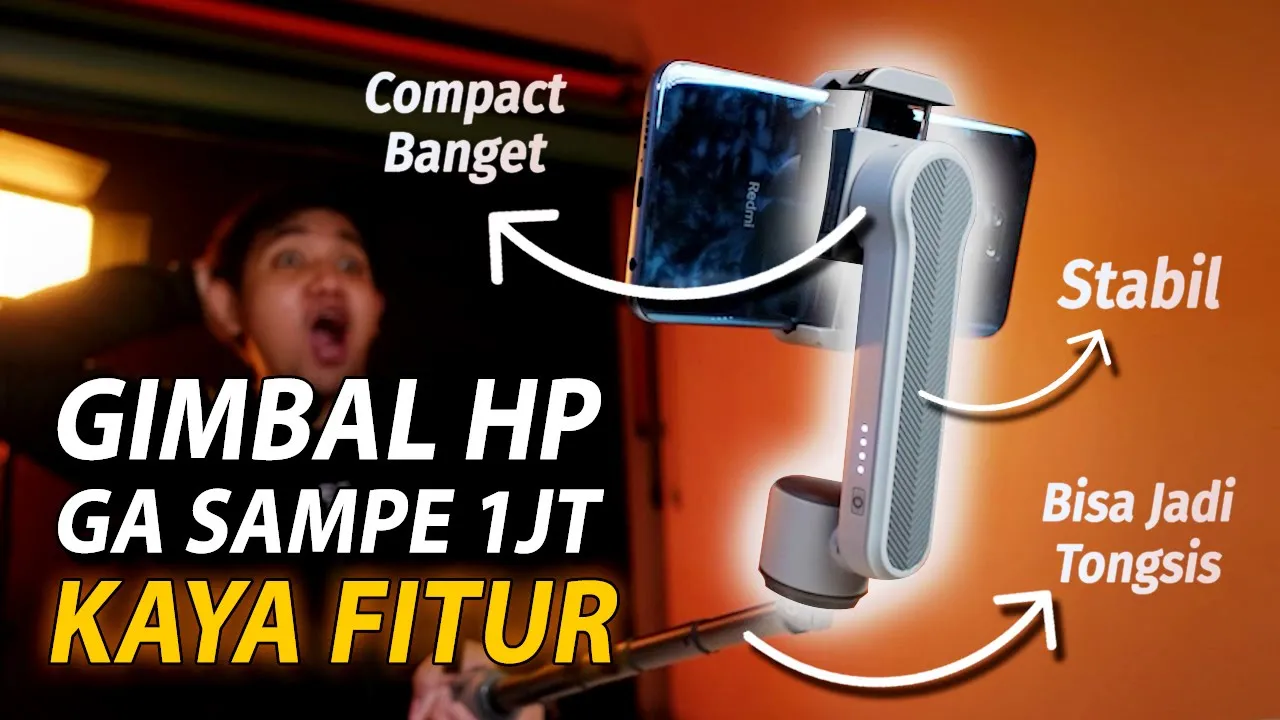 GIMBAL HP MURAH TERBAIK??? FITUR KOMPLIT | Zhiyun Smooth X Indonesia
