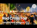 Lagu [4K] Lumpini Park Bangkok (Red Cross Fair 2025) 🇹🇭 Walking Tour
