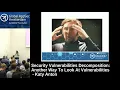 Security Vulnerabilities Decomposition Another Way To Look At Vulnerabilities - Katy Anton