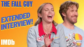 THE FALL GUY stars Ryan Gosling Emily Blunt Answer Burning Questions IMDb