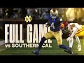 FULL GAME No 13 Notre Dame Football vs No 20 Southern Cal 2025 - Jeweled Shillelagh Rivalry