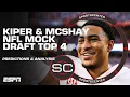 The NFL Draft s MOST LIKELY scenarios for TOP 4 - Kiper McShay 3-Round Mock SportsCenter Special