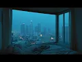 Relaxing Blue Hour Rain In A Luxury LA Apartment Calm Rain Ambience For Reading Sleeping Etc