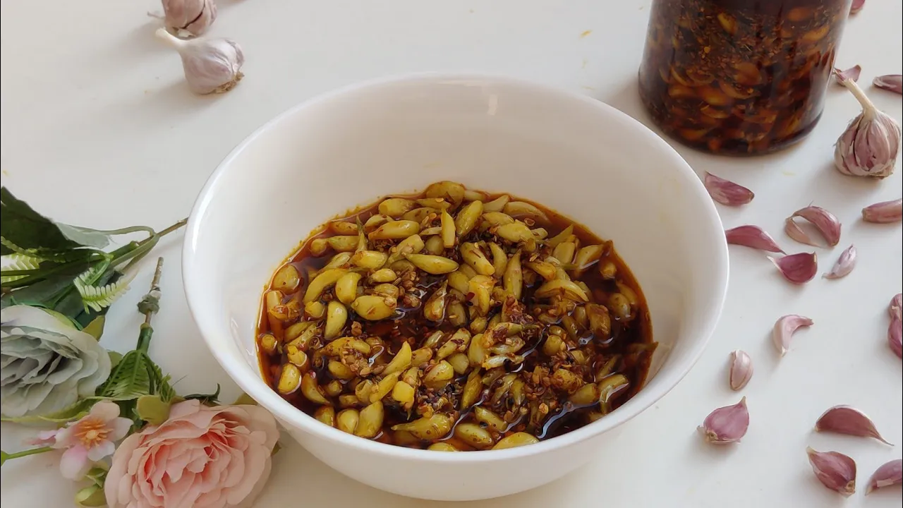 Unleashing Culinary Magic with Asifa: Lahsun Ka Achar (Garlic Pickle)