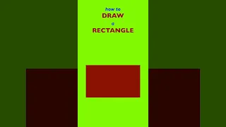 Learn How To Easily Draw A Rectangle With This Simple Tutorial