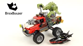 Lego Batman Movie 70907 Killer Croc Tail-Gator - Lego Speed Build