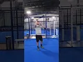 Remember padel smash 3x is more about wrist tecnhique and point of impact (high) then power!