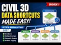 Civil 3D Data Shortcuts Made Easy Setup Best Practices 2027