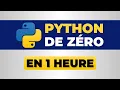 Learn Python in 1 hour - Complete Beginner Course 4K