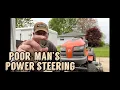 6 And 10 Minutes Will Give Your Riding Mower 1 Finger Steering