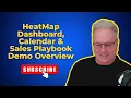 HeatMap Dashboard Calendar Sales Playbook Demo Overview 2014 Salesforce Use Case