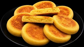 HARCHA 🇲🇦 À LA POÊLE SANS Oeuf Ni Lait‼️Recette Harcha Cuisine Marocaine Facile Rapide
