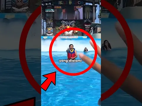 Bapak Ini Terbawa Ombak Saat Berenang Bersama Anaknya Sampai Panik Dan Menangis⁉️😱