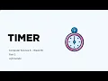 Java Utility Timer
