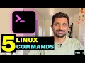 5 Linux commands that every developer must know