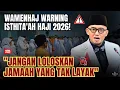 Lagu WAMENHAJ WARNING ISTITHA'AH HAJI 2026: JANGAN LOLOSKAN JEMAAH YANG TAK LAYAK!