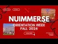 NU Immerse Orientation Week Highlights Fall 2024