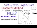 Graphical Method in Non Linear Programing Problem NLPP in Maximization Problem