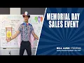 Memorial Day At Bill Luke