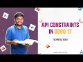 How to Use api constrains in Odoo 17 Odoo 17 Development Tutorials