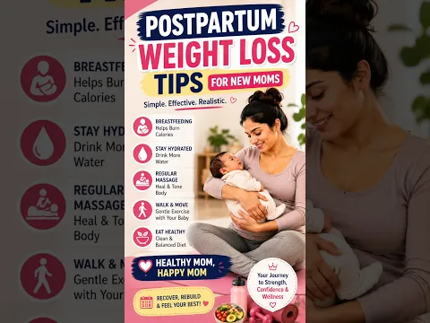 Postpartum Weight Loss Tips