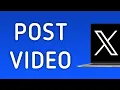 How To Post A Video On X (Twitter) App On PC (New Update)